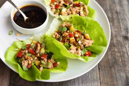 Teriyaki Chicken Lettuce Wraps