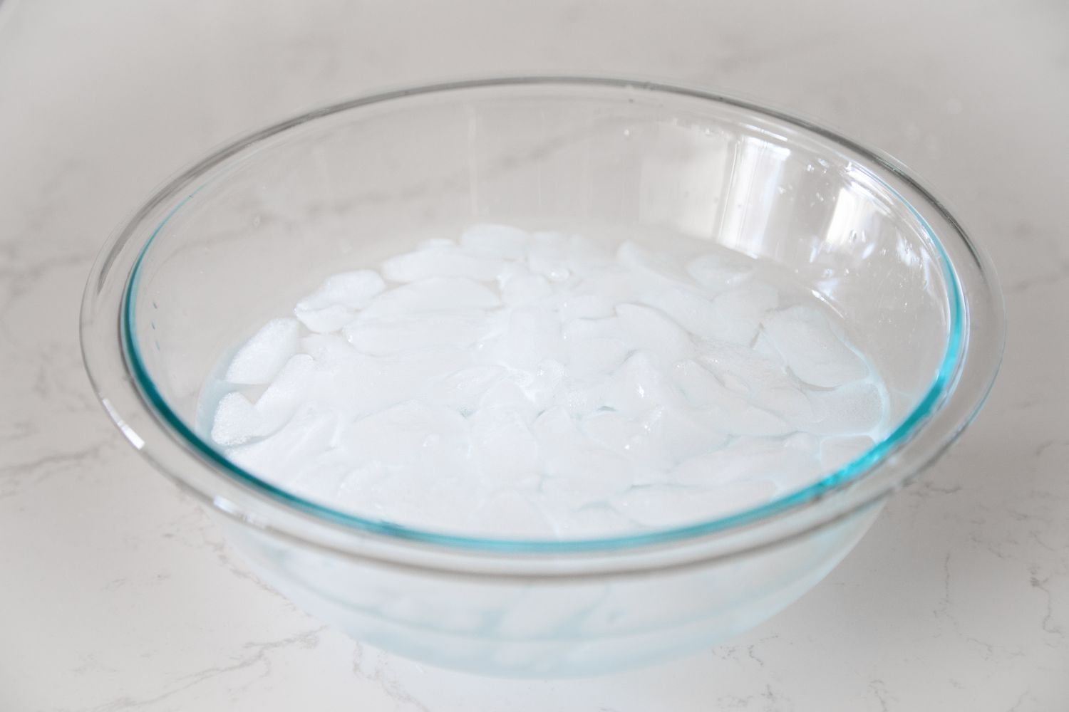 Bowl of Ice Water for How to Blanch Broccoli