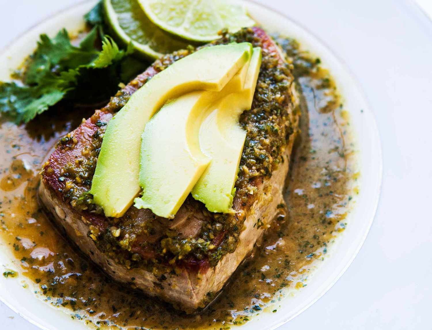 Seared Tuna with Avocado