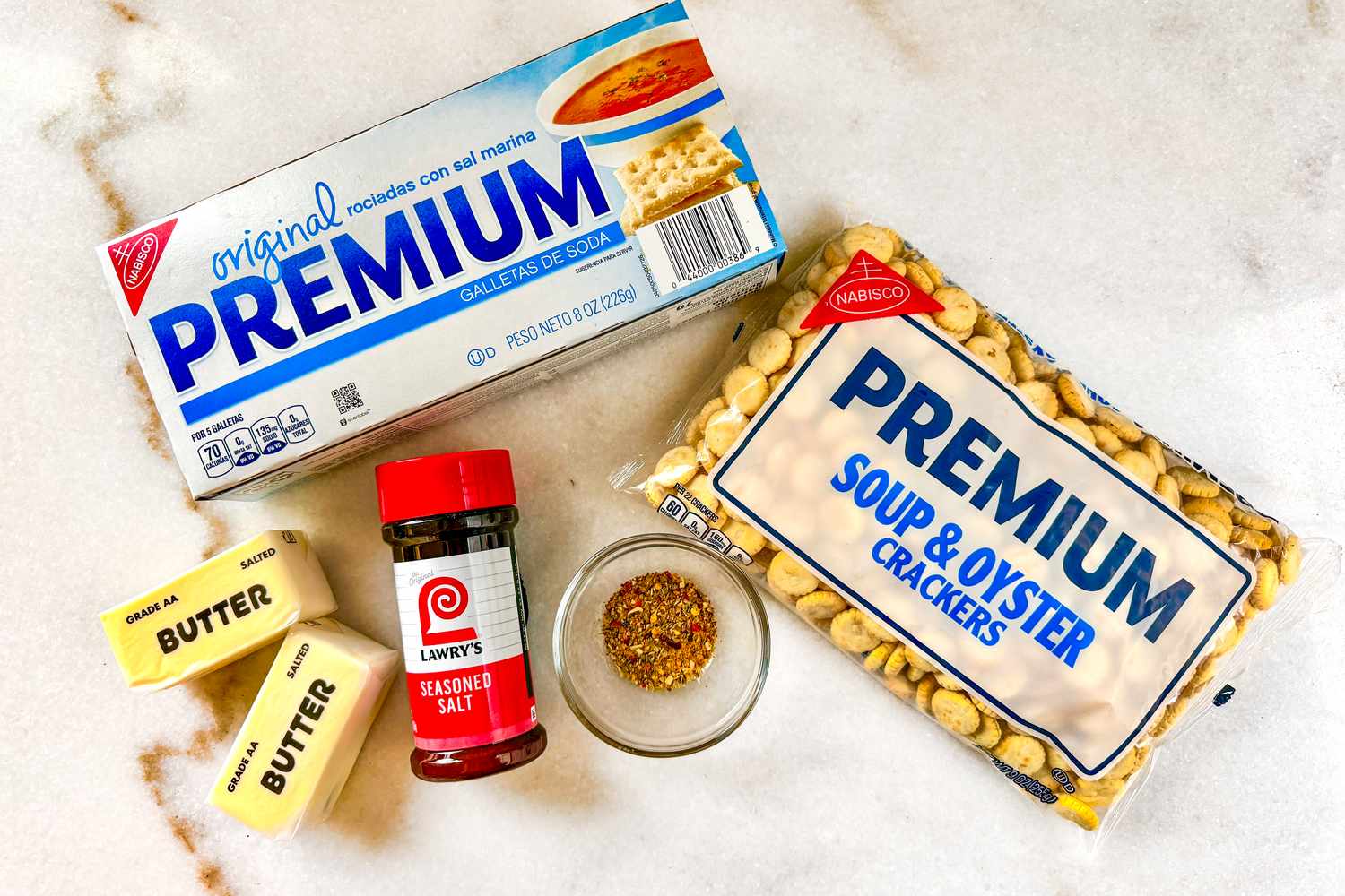 Cracker ingredients