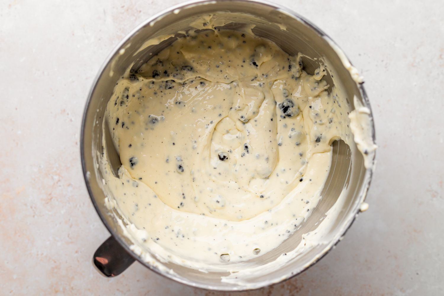 Cheesecake batter for Oreo cheesecake