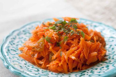 Orange Blossom Carrot Salad