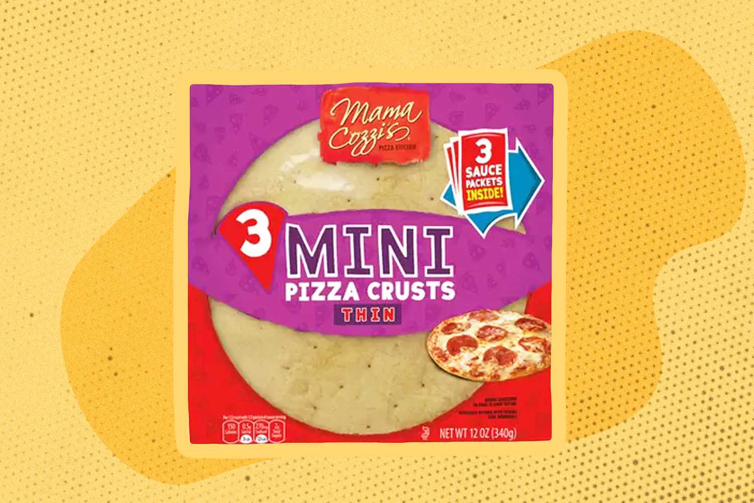 Mama Cozzi's mini pizza crusts