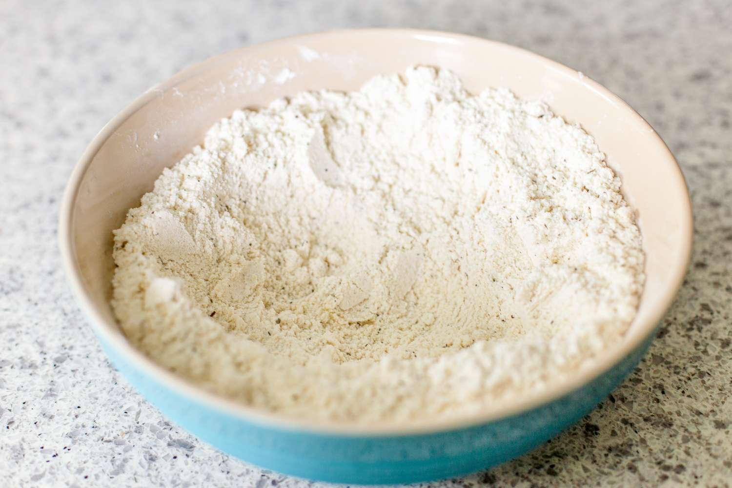 Well Created in the Middle of Dry Ingredients for Dinner Rolls Recipe