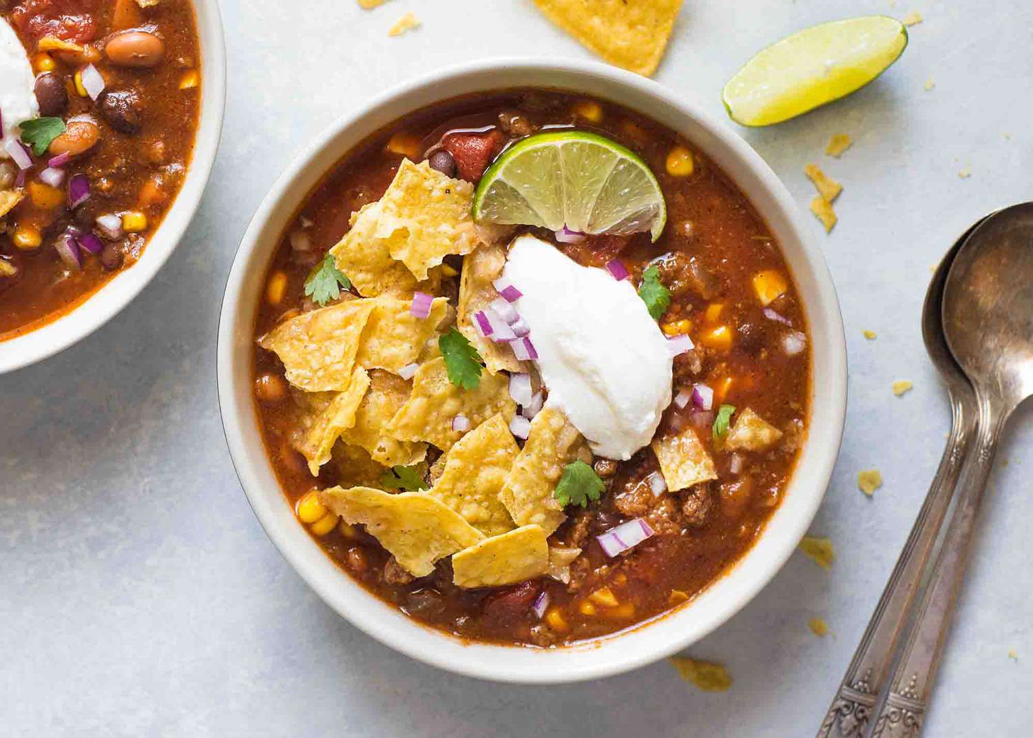 Slow Cooker Taco Soup