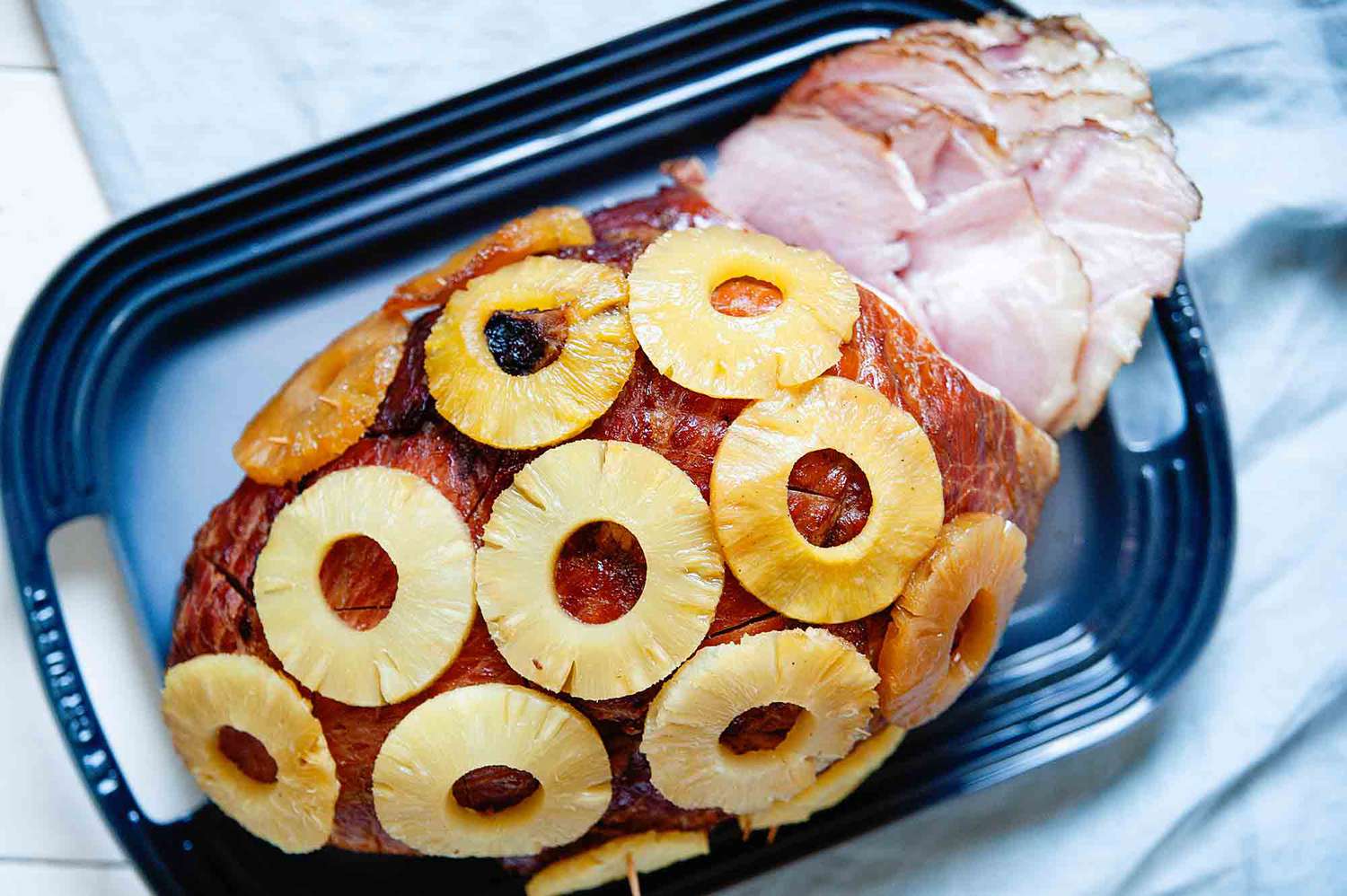 Brown Sugar Baked Ham with Pineapple