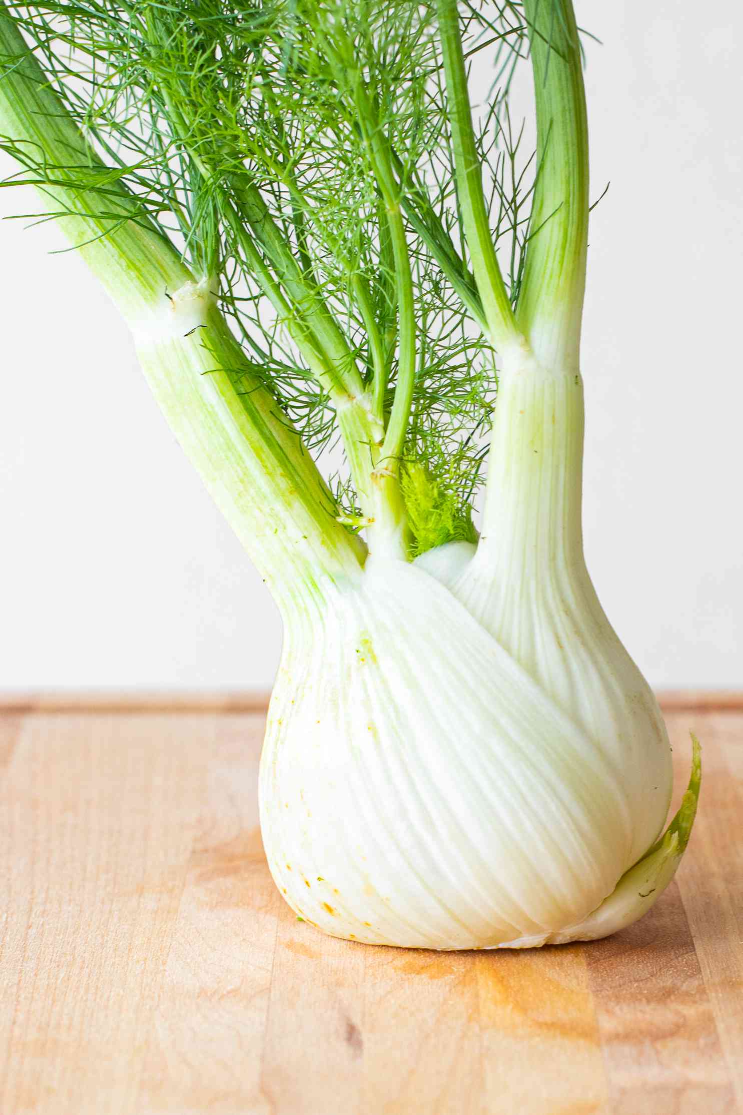 Fennel Bulb on a Cutting Board