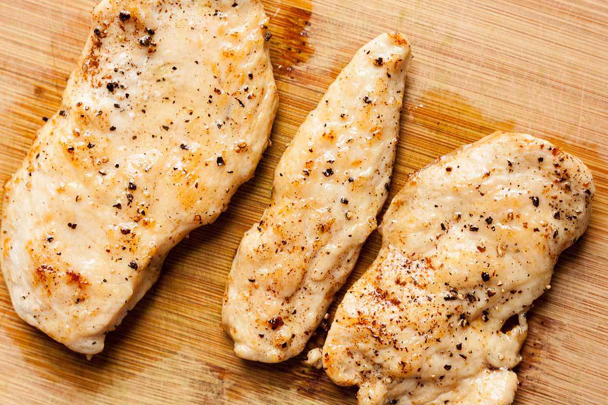 Chicken Scampi with Angel Hair Pasta