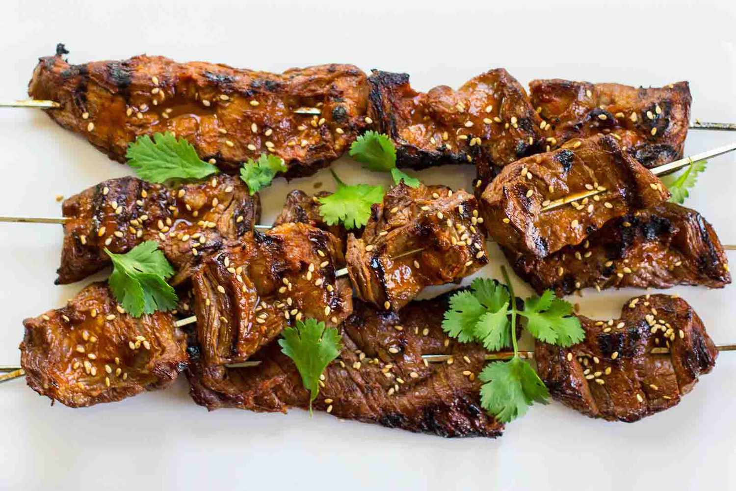 Korean Beef Skewers