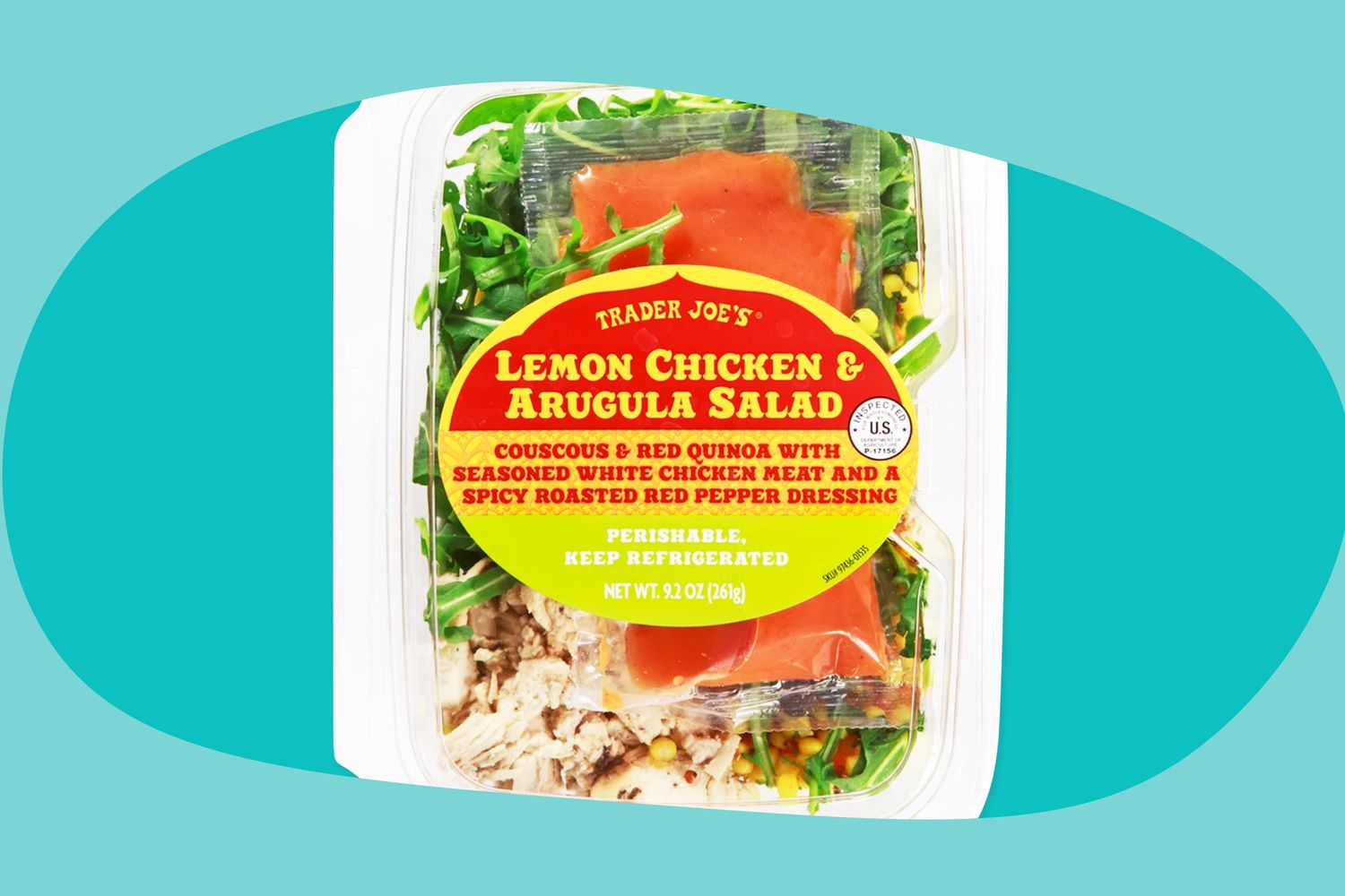 Lemon Chicken and Arugula Salad