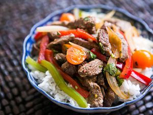 Quick Beef Stir Fry with Bell Peppers