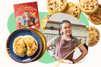 Gaby Melian, Gaby's Latin American Kitchen cookbook, and arepas