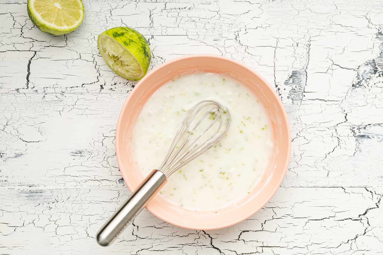 Bowl of Lime Glazed Whisked Together 
