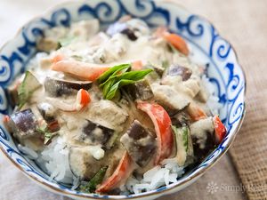 best Green Curry Eggplant