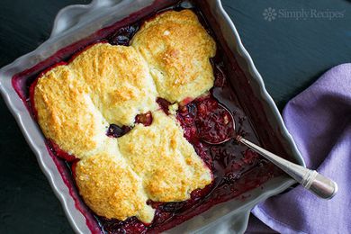 Fresh Plum Cobbler