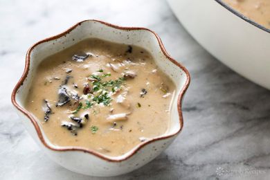 Cream of Wild Mushroom Soup