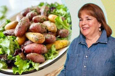 Ina Garten with Fingerling Potatoes