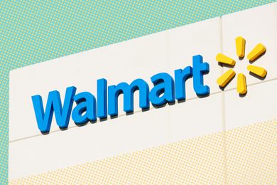 Walmart exterior sign