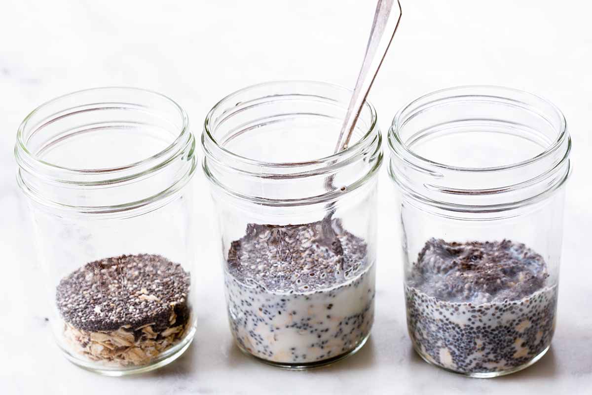 Grab-and-Go Oatmeal Chia Cups