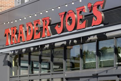 Signage of Trader Joe's store