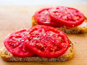 Tomatoes on Toast