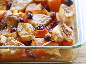 Butternut Squash Apple Cranberry Bake