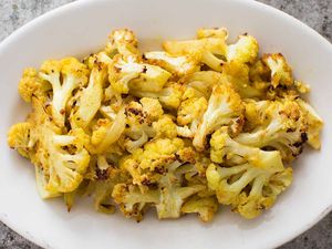 Curry Roasted Cauliflower