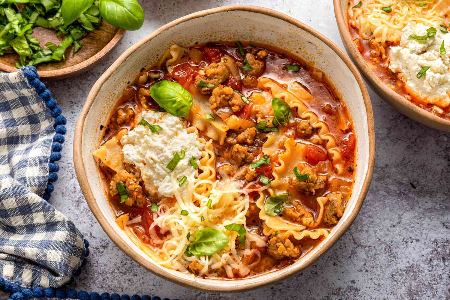 Lasagna Soup