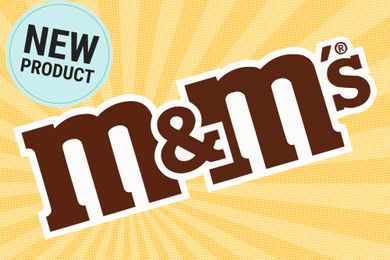 MMs logo with a New Product label