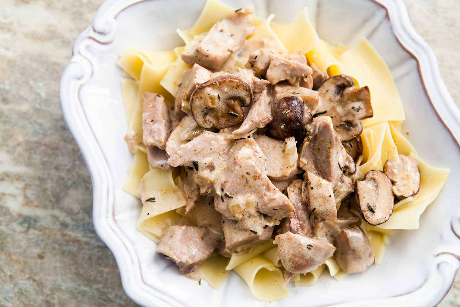 Turkey Stroganoff