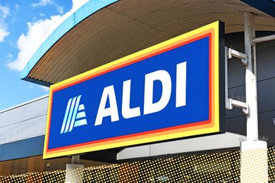 aldi storefront