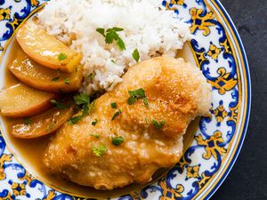 Chicken Apples Honey Mustard