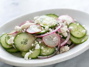 Cucumber Mint Feta Salad