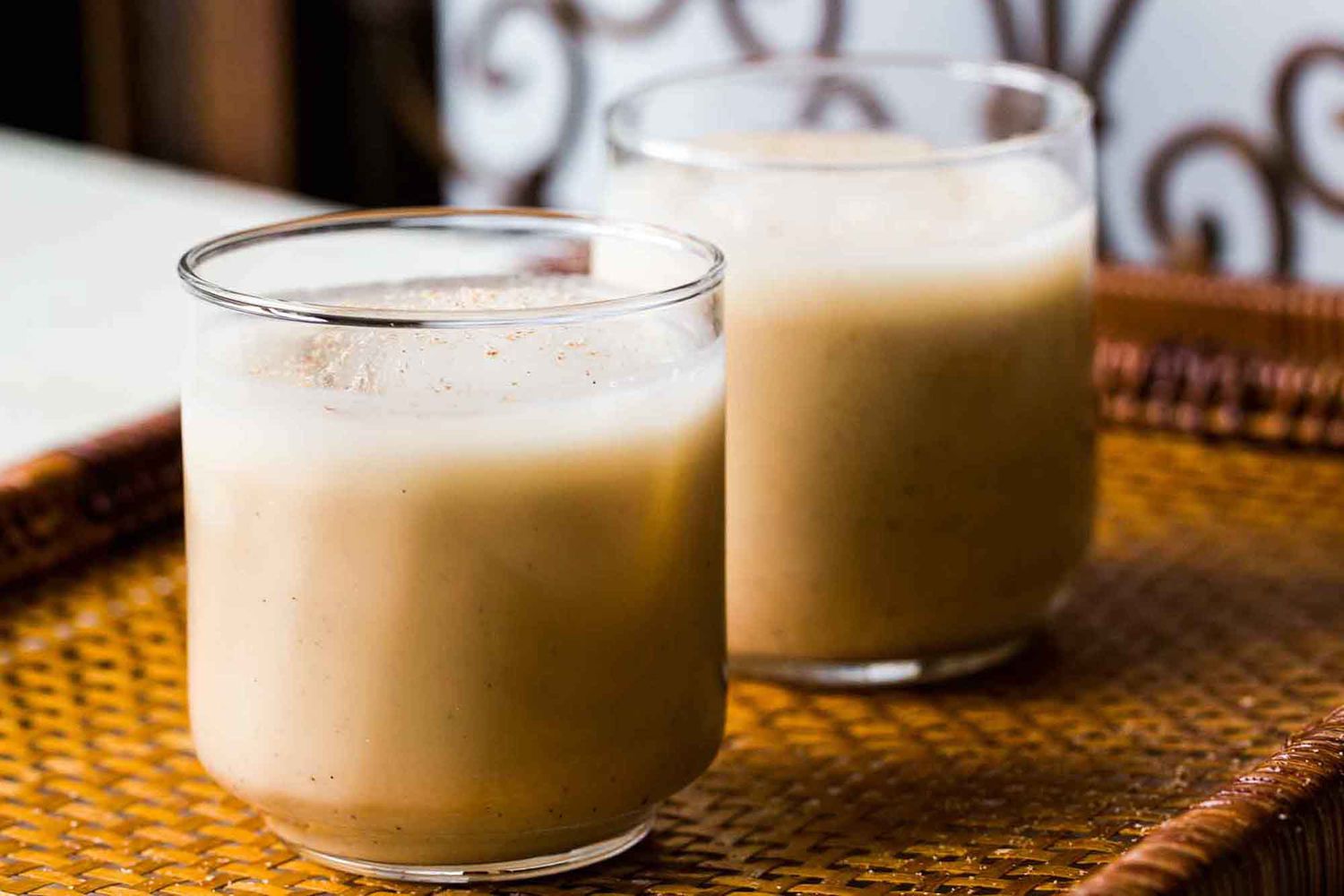 Two Glasses of Coquito
