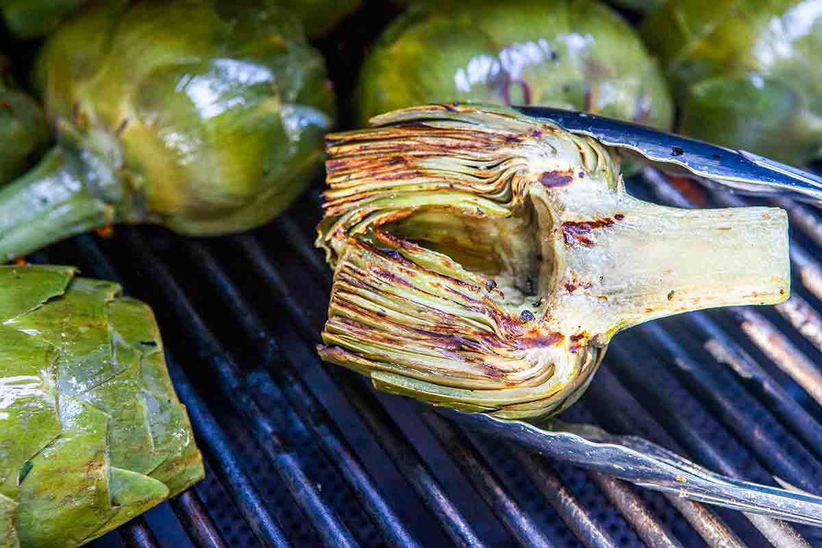 grilled artichoke
