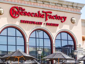 Exterior view of The Cheesecake Factory restaurant and bakery