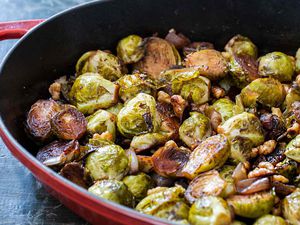 Balsamic Roasted Brussels Sprouts