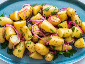 Fingerling Potatoes with Herb Vinaigrette