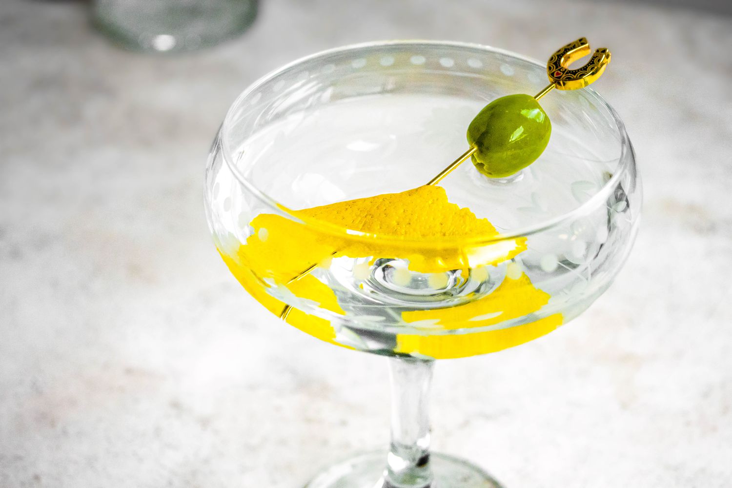 Stanley Tucci's martini recipe