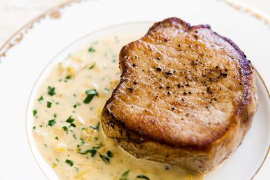 Pork Chops Dijon Mustard Sauce