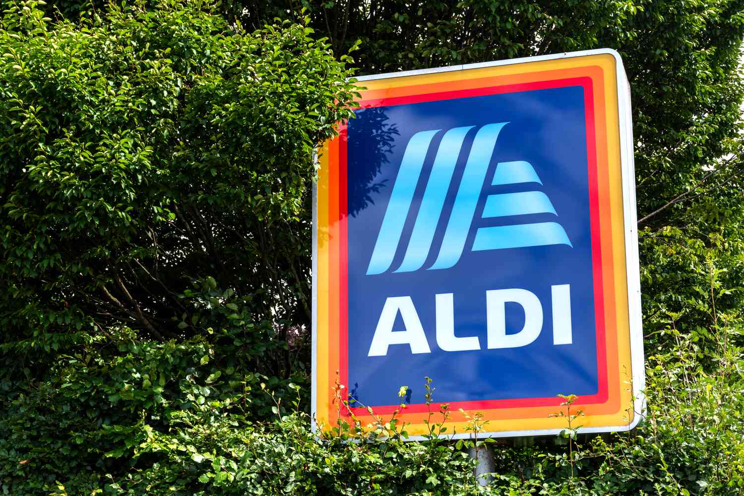 ALDI store sign displayed outdoors