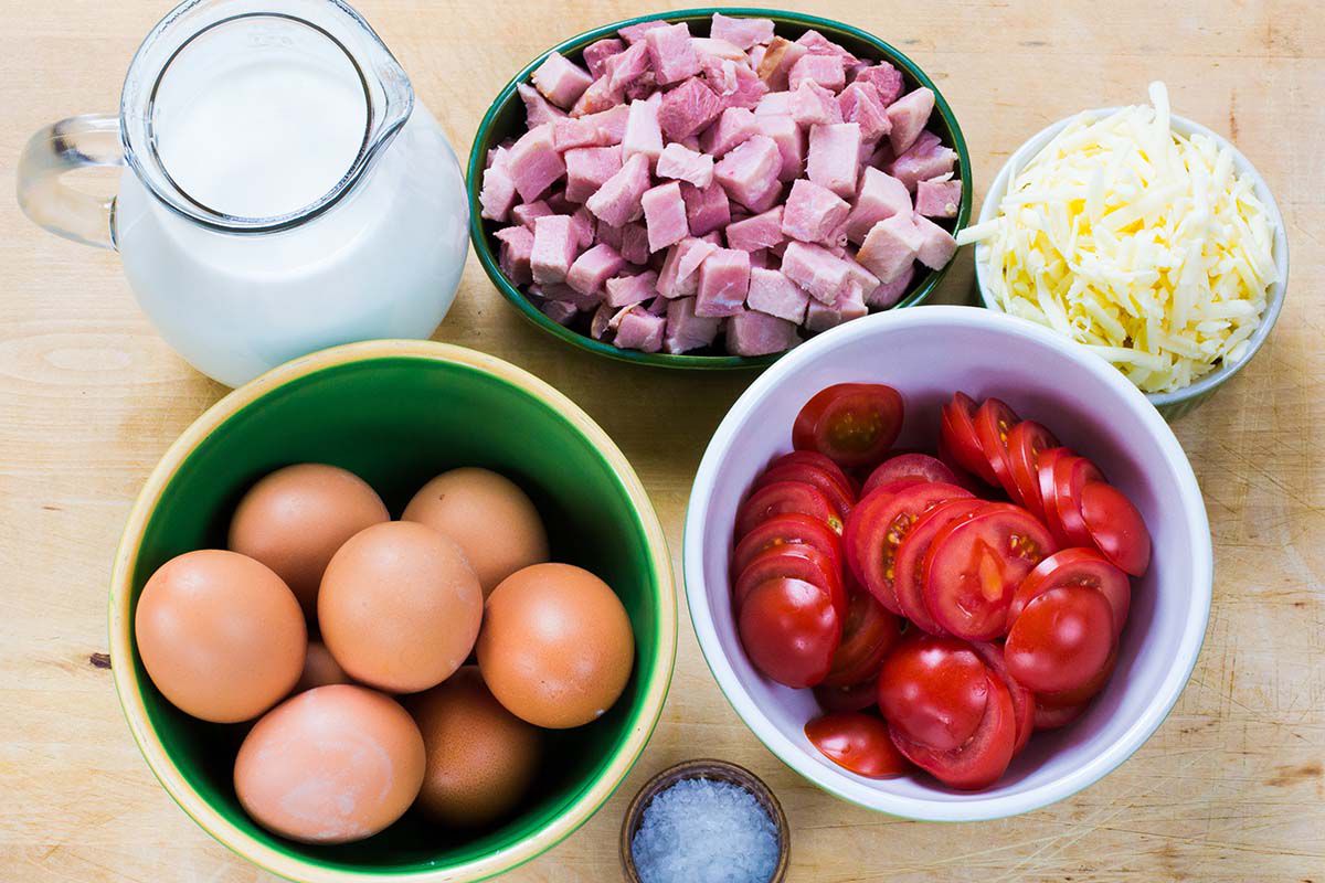 Ham and Cheese Breakfast Casserole