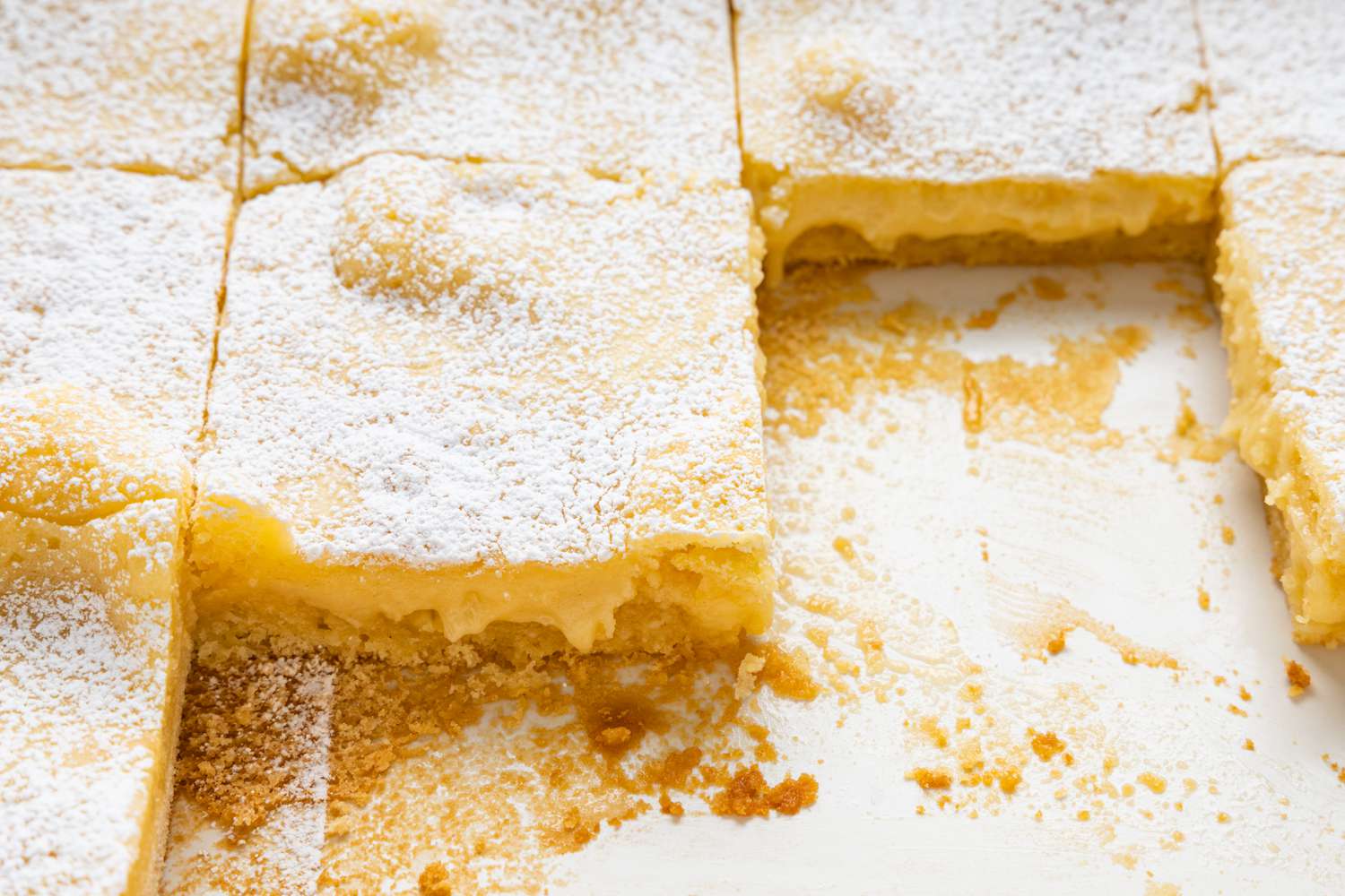 Gooey Butter Cake Slices