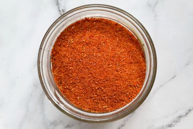 Jar of Homemade Sazón Spice Mix