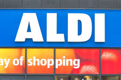 Aldi storefront