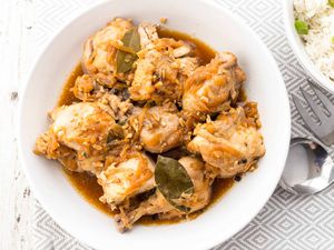 Pressure Cooker Chicken Adobo with Rice