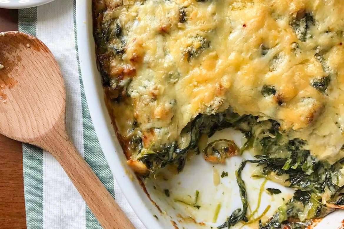 Spinach Gratin