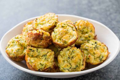 Cheesy Zucchini Bites