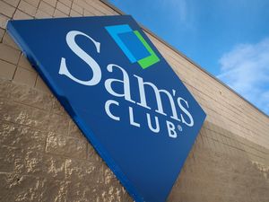 Sams Club building exterior with logo on sign