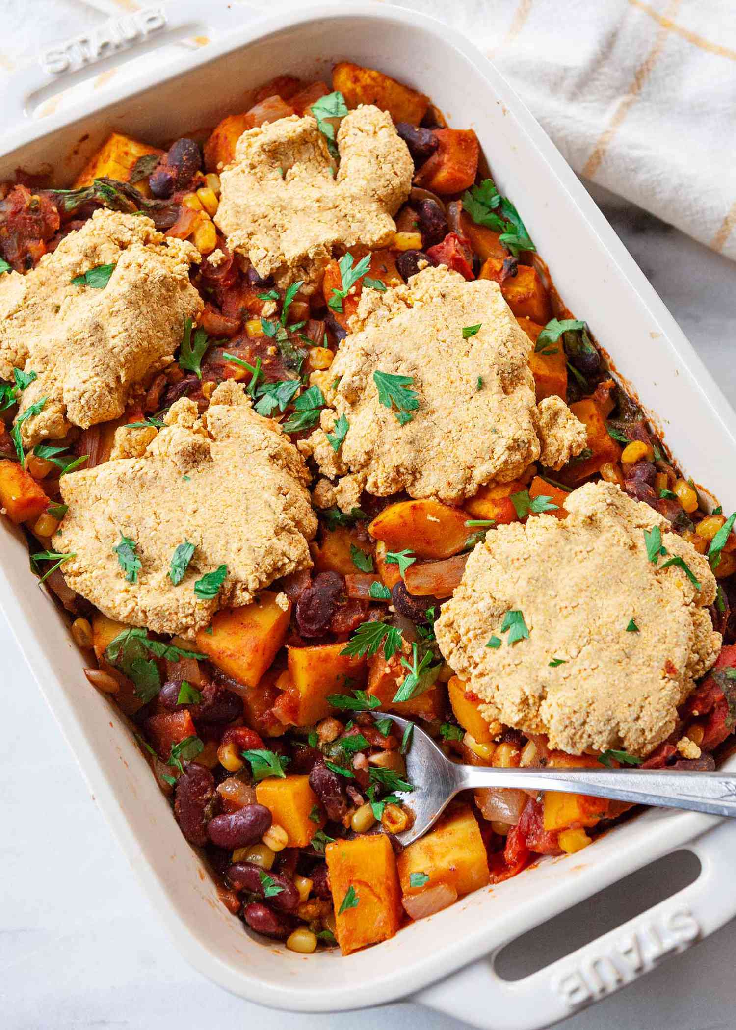 Vegetarian three sisters casserole